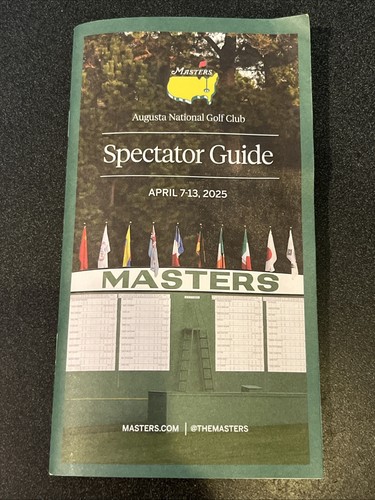 2025 Masters Spectator Guide