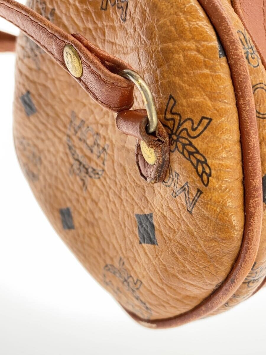 MCM shoulder bag leather BRW all-over pattern from Japan | Marcos