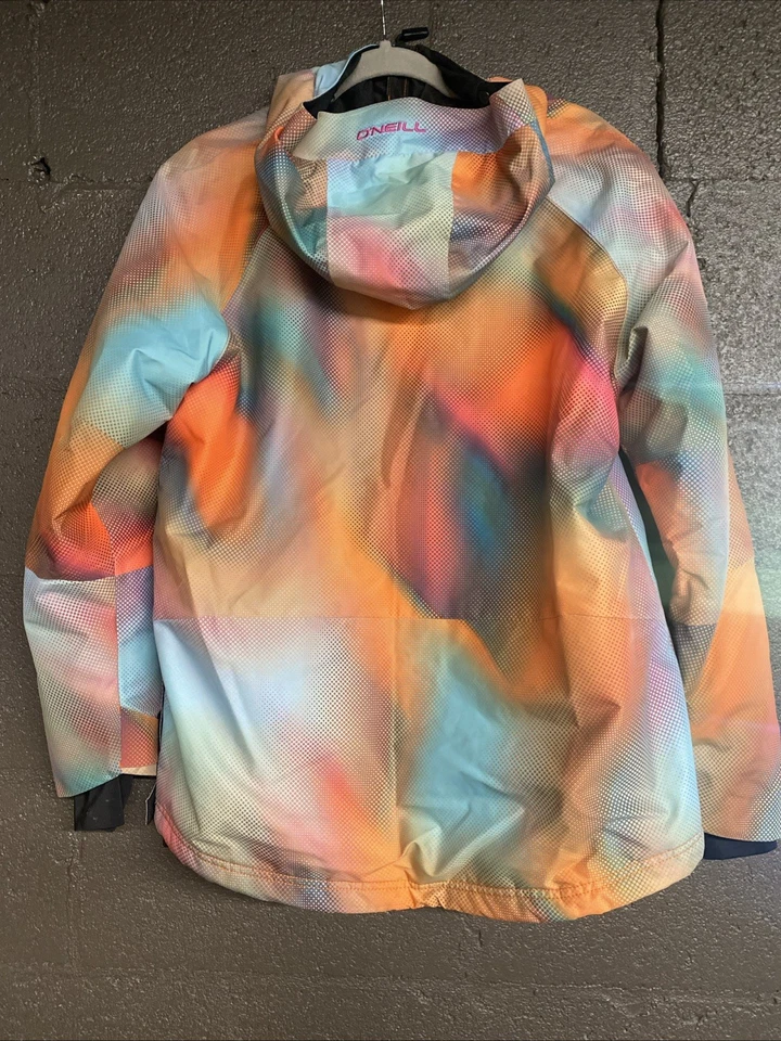 O'Neil Hooded Ski/Snowboard Jacket Size Large Women’s Multi Colored - Image 2 of 4
