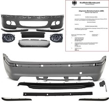 LIMOUSINE Bodykit Stoßstange Front +Heck passt für BMW E46 nicht M Paket II+ABE*