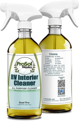 #ad RV Interior Cleaner 16 oz Camper All Purpose Cleaner for RVs Toilet Countert $15.74