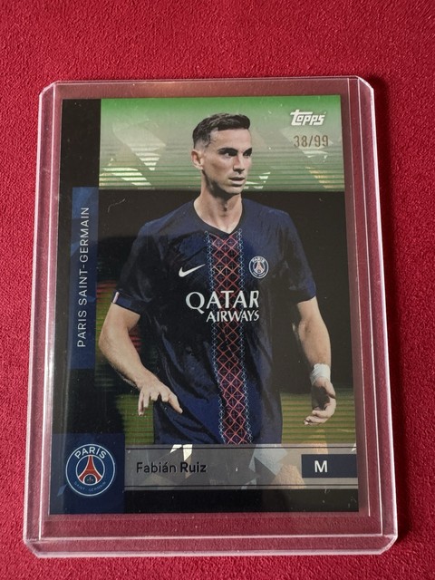Fabian Ruiz /99 - 2025-26 Topps Paris Saint-Germain Team Set 25/26 - 38/99