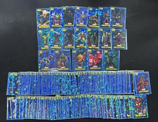 2024 Topps Chrome Marvel Sapphire Captain America Venom Spider Man Set LOt 150