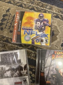 (5) New Sealed SEGA Dreamcast Games with Original Receipt! Tomb, KISS, 2k, King