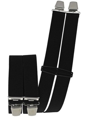 Hosenträger mit 4 Clips  6 uni Farben extra lang 130 cm