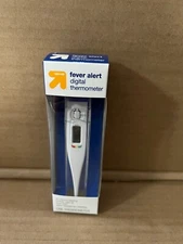 Up & Up Fever Alert Digital Rigid Fast 30-Second Reading Thermometer New Sealed