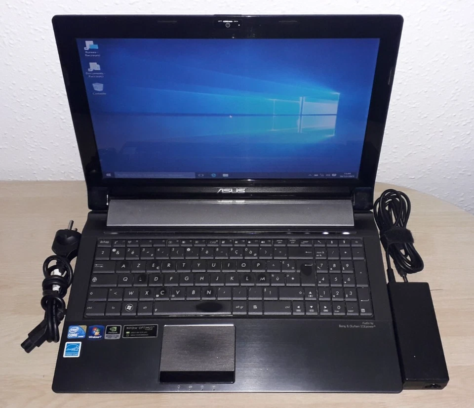 PC ASUS N53J Core i3 @ 2,53GHz WINDOWS10 OFFICE 15,6" HDD500Gb - Ram6G CHARGEUR - Photo 2/4