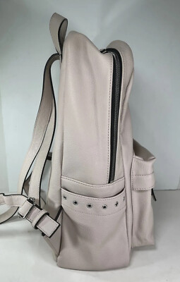 Calvin Klein Light Beige Faux Leather Backpack Amazon.com | Calvin Klein Women main image 4