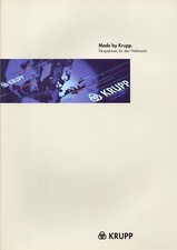 Broszura KRUPP „Made by Krupp”, 53 strony, DIN A4, wydanie 04/1997