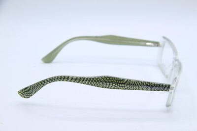 Giorgio Armani Ga 943 Lu9 Clear Green Authentic Eyeglasses 52-16-140 NEW GIORGIO ARMANI GA 943 LU9 CLEAR GREEN AUTHENTIC FRAMES  main image 3