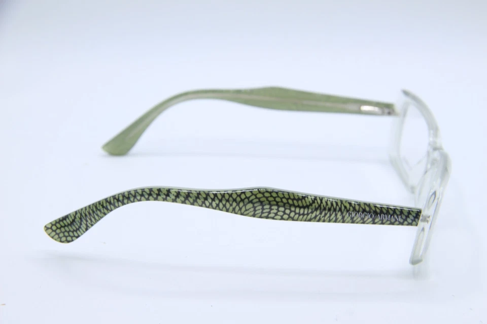 NEW GIORGIO ARMANI GA 943 LU9 CLEAR GREEN AUTHENTIC FRAMES EYEGLASSES 52-16 - Image 4 of 4