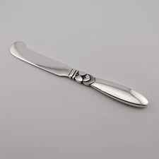 Georg Jensen Cactus Sterling Silver Butter Spreader - 6 1/8" - No Monogram