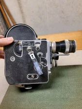 Exceptionally Rare Bolex Paillard H16 Deluxe 16mm Cine Movie Camera W 3 Lenses