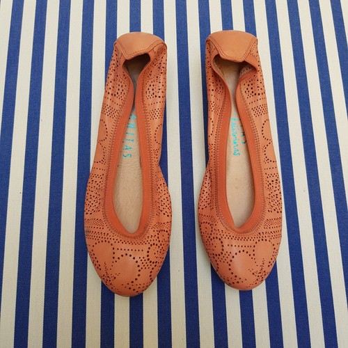 Süße Pumps in Ballerina-Look von Hispanitas, 37, orange (rosa-orange / lachs) - Imagen 3 de 19