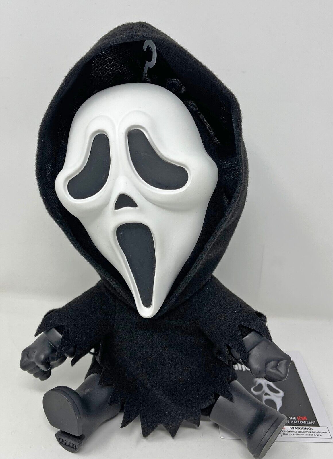 Cheap Halloween Ghost Movie Scream Character 23cm Fluorescent Plush Toys  Horror Ghost Face Plushie Soft P