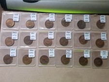 RETIREMENT SALE - GB KGVI Half Penny 1937 - 1952 VF to UNC. Discounts to 50% 4+