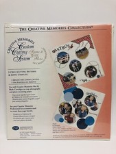 NEW Creative Memories Custom Cutting System 3 Circle Patterns  Sizing Template