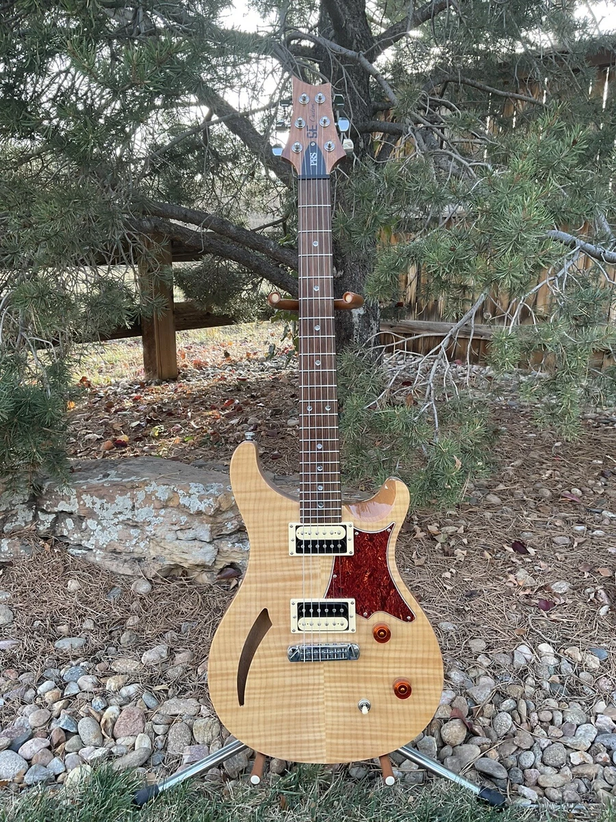 PRS SE Custom 22 Semi-Hollow Natural Finish