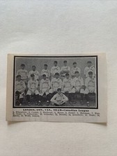 London Tecumsehs Ontario Canada Greasy Neale 1912 Baseball Small Team Picture