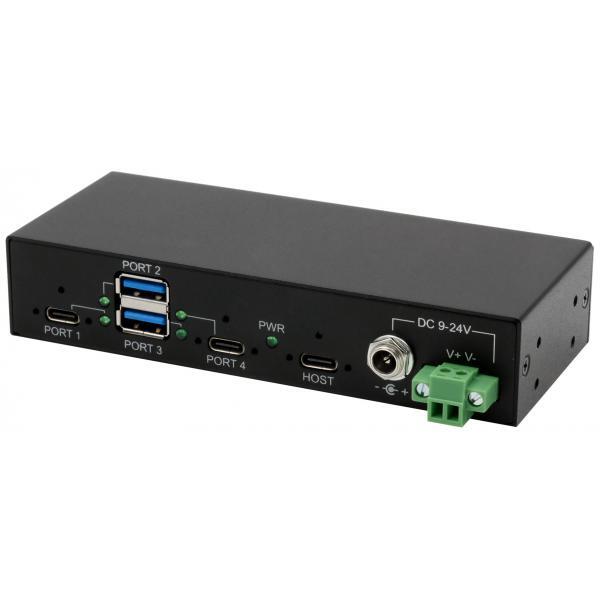 3161865 EXSYS EXSYS EX-11295HMS hub di interfaccia USB 3.2 Gen 2(3.1 Gen 2) Type
