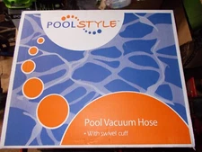 (((NEW))) PoolStyle Pool Vacuum Hose with Swivel Cuff 1 1/2" X 25' (((NEW)))