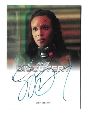 2024 Star Trek Discovery Season 5 Autograph Lisa Berry as Kanak