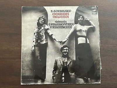 Lithuanian singer Ona Valiukeviciute, Benjaminas Gorbulskis, 33CM-3714 10in