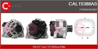 Casco Lichtmaschine Generator 90A 12V FüR CitroëN Nemo Kombi 1.4 Hdi