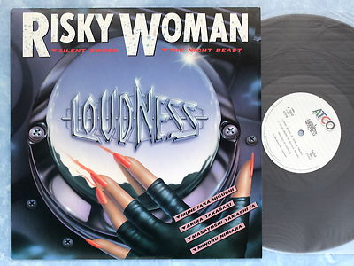 LOUDNESS Risky Woman P-3602 JAPAN 12'' 079az35