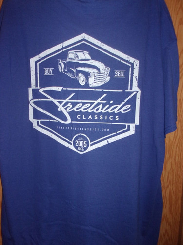 STREETSIDE CLASSICS BUY SELL est 2005 blue 2XL t shirt