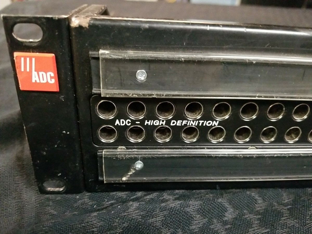 Video Patch Panels, HD-SDI, ADC PPI 2232RS-MVJT-BK | eBay
