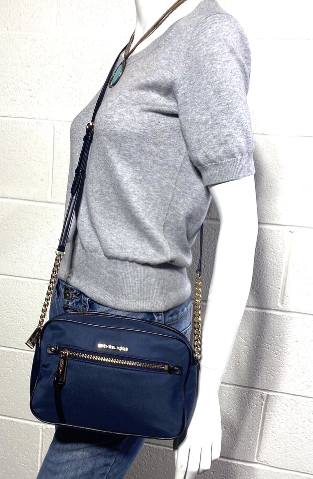 :City Chic MICHAEL KORS Bolso de Hombro Polly E/W Bandolera Azul Almirante Foto 2 de 4