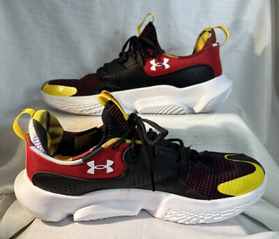 Under Armour FLOW FUTR X-3 University of Maryland Basketball Shoes