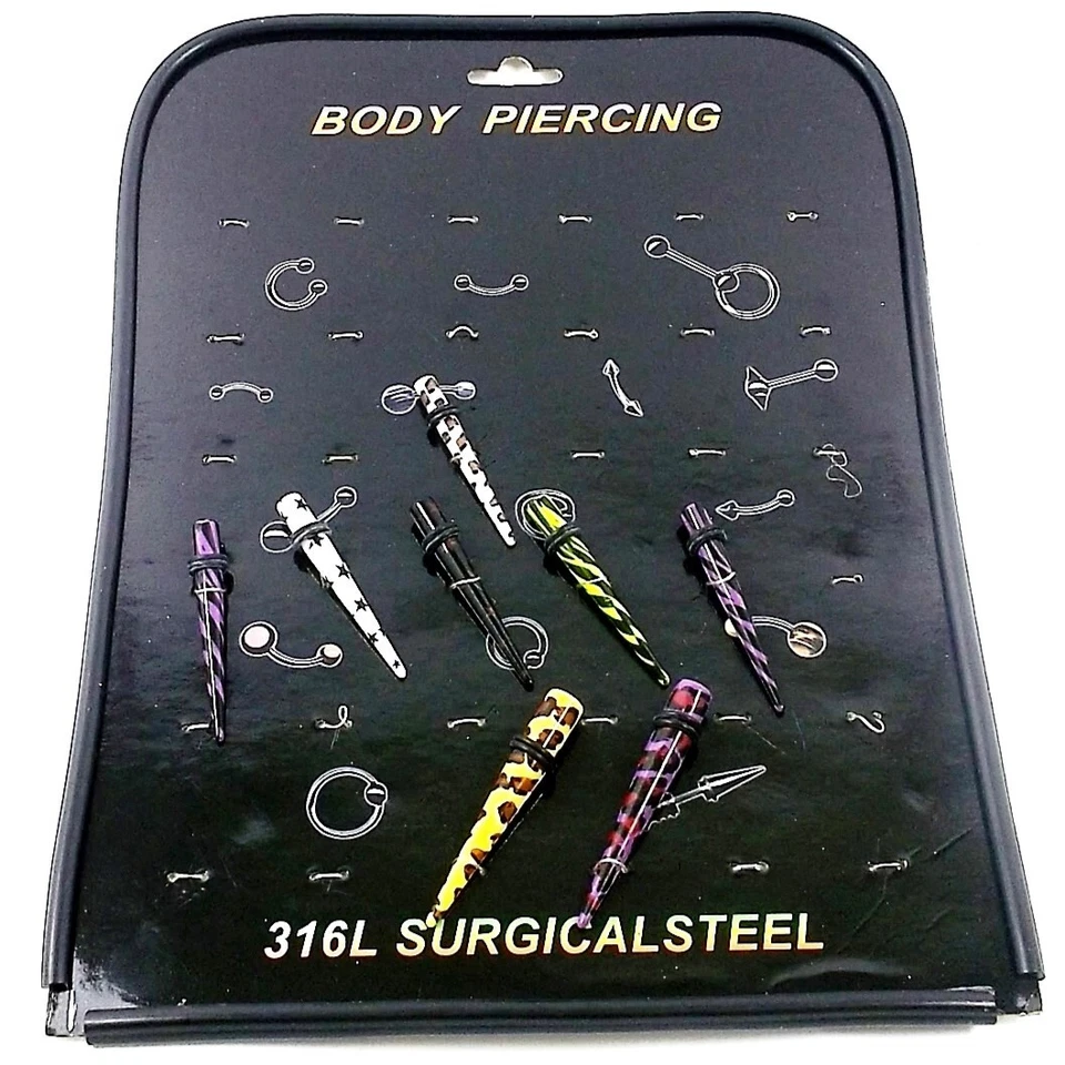 Lotti stock Misti Dilatatori Spirali Espansore Coni Claw lobi orecchio Piercing - Immagine 4 di 4