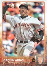 2015 Topps #299 Joaquin Arias San Francisco Giants