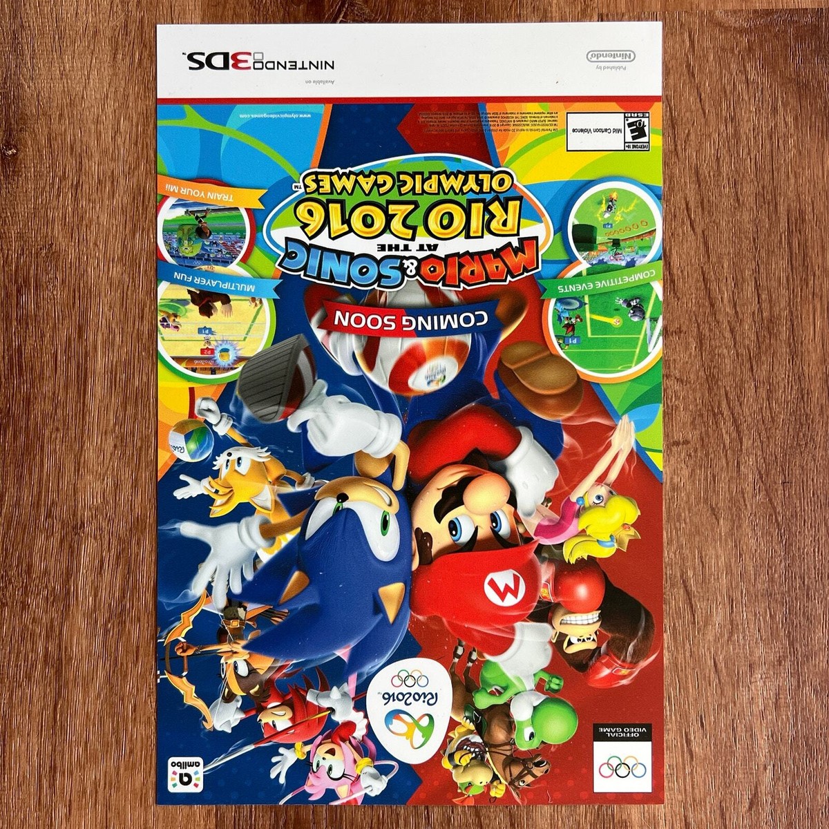 Achetez Mario & Sonic at the Rio 2016 Olympic Games WiiU 3DS