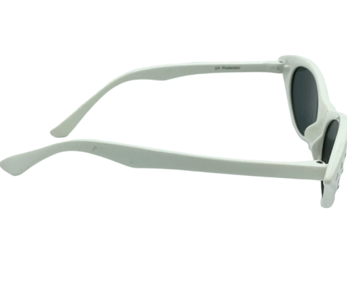 Vintage White Cat Eye Rhinestone Sunglasses Women's Retro - Bild 2 von 12