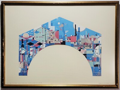 City by the Sea – Mural Print, Frank Lloyd Wright (1979 Arizona