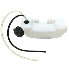 4 HOLE WHITE PLASTIC GAS FUEL TANK FIT SCOOTER MINI BIKE 43CC 47CC 49CC NEW