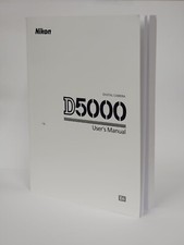 Nikon D5000 Instruction Owners Manual D5000 Book NEW