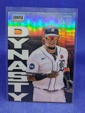 2022 Stadium Club Chrome - JAVIER BAEZ - DYNASTY REFRACTOR - TIGERS - #4A