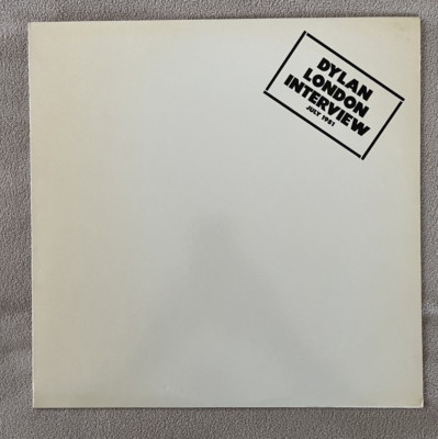 Bob Dylan London Interview Vinyl Promo