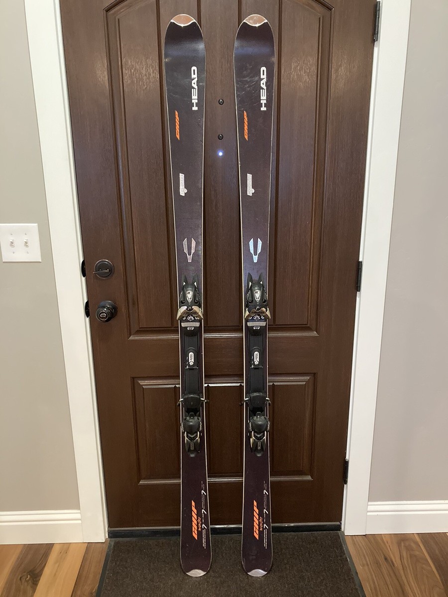 Head Monster chip 183cm skis with Head/Tyrolia RFD14 Head Monster chip 183cm skis with Head/Tyrolia RFD14