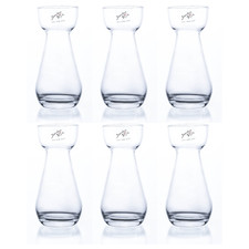 Sandra Rich Hyazinthenglas HYACINTH, 6er Set, Glasvase für Hyazinthen, Dekovase
