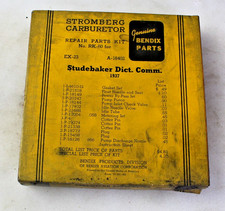 Genuine Bendix Parts Stromberg Carburetor Repair Kit Rk-60 Studebaker Dict. 1937