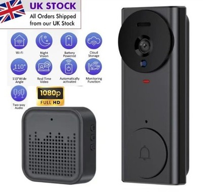Smart WiFi Wireless Video Türklingel Sicherheit Streaming Kamera Türklingel Gegensprechanlage