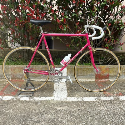 Vintage Velo Mercier Rose Gold Reynolds 531 Eroica Anjou Bike Fahrrad Fahrrad