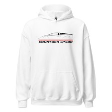 Premium Hoodie For Lamborghini Countach LP400 1974-1977 Car Fans Christmas Gift