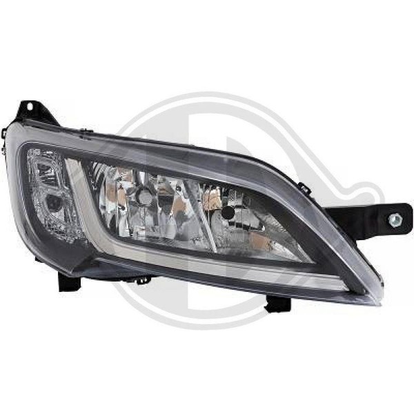 1X Hauptscheinwerfer Diederichs 3484782 FüR CitroëN Fiat Peugeot Rechts-image