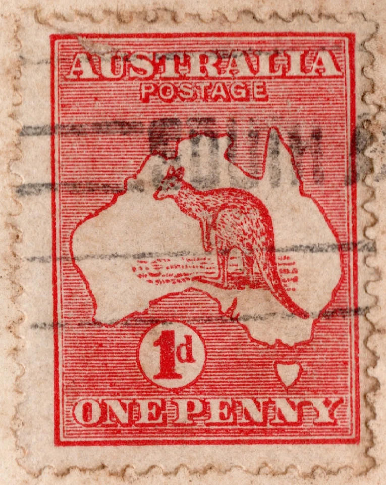 7 SEP 1914 ADELAIDE , SOUTH AUSTRALIA 1d RED KANGAROO stamp on cover - Image 2 of 3